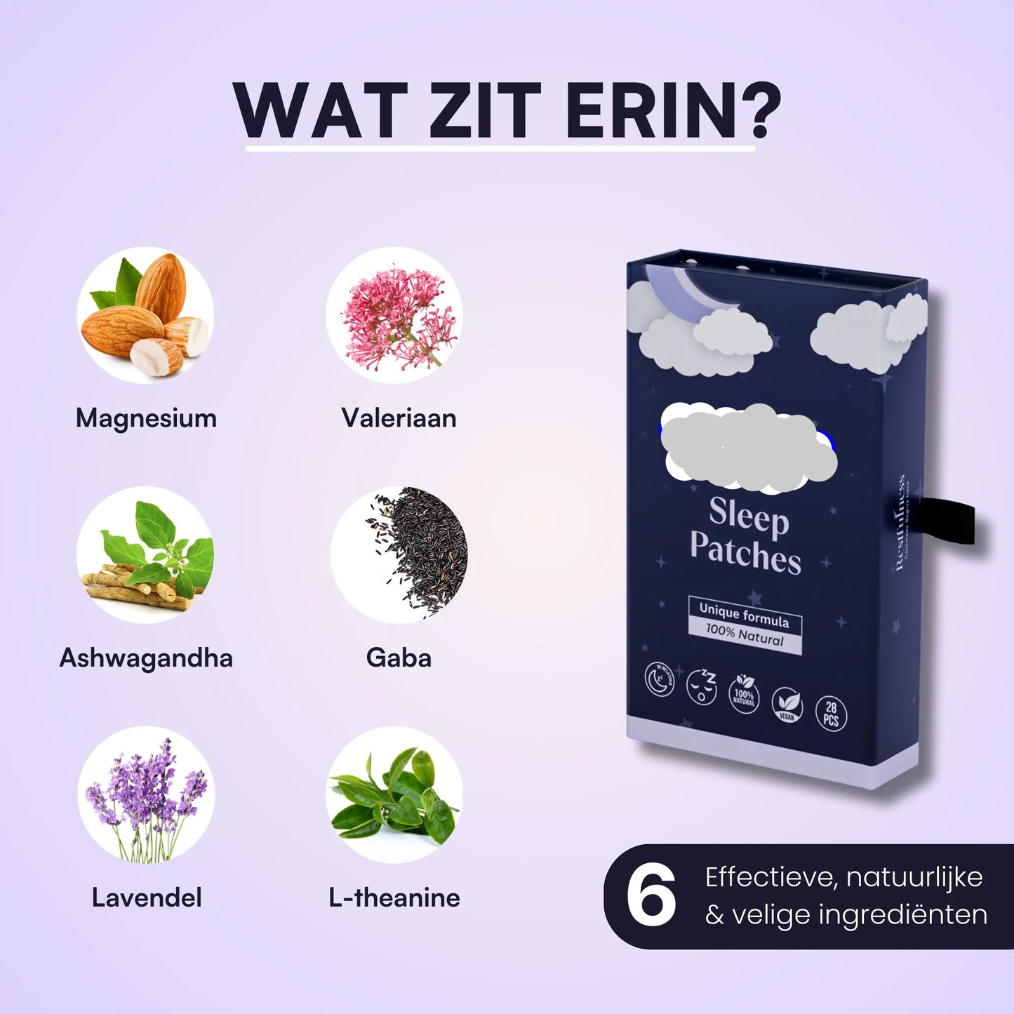 Somnia • Krachtige Slaappleister 12 stuks