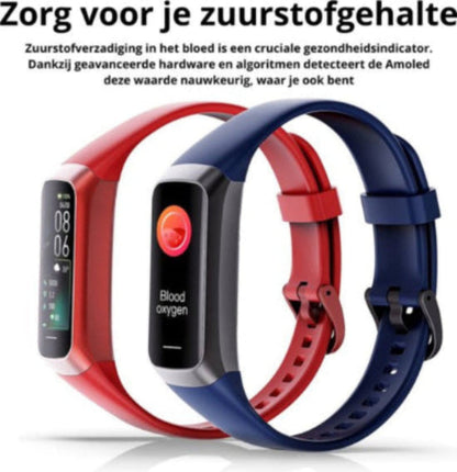 Lichte Amoled Smart Watch Heren 2023 Smart Band Vrouwen Hartslag Bloed Smartwarch Waterdicht Smart Armband Sport Fitness Tracker