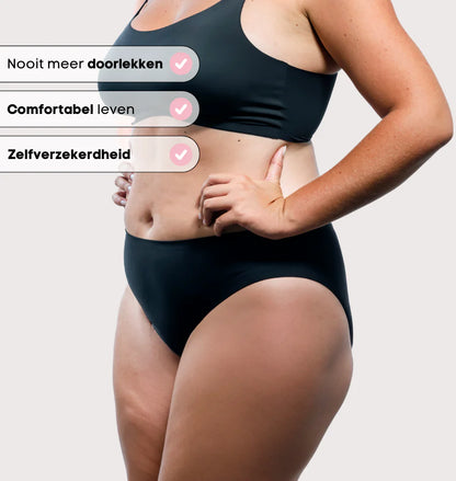 Incontinentie  Ondergoed Naadloos - 100% Lekvrij