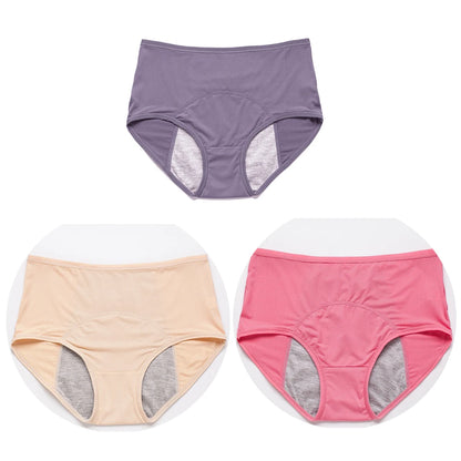 Menstrual Briefs Leak Proof Incontinence Environmetal Underwear Period Panties High Warm Female Women Sexy Pants Drop Shipping
