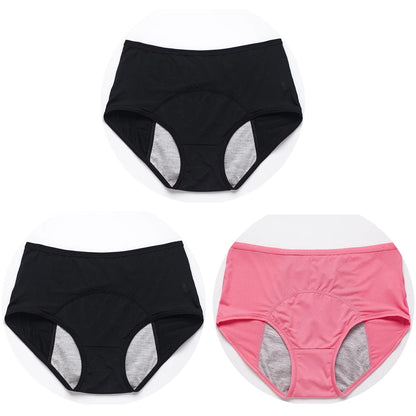Menstrual Briefs Leak Proof Incontinence Environmetal Underwear Period Panties High Warm Female Women Sexy Pants Drop Shipping
