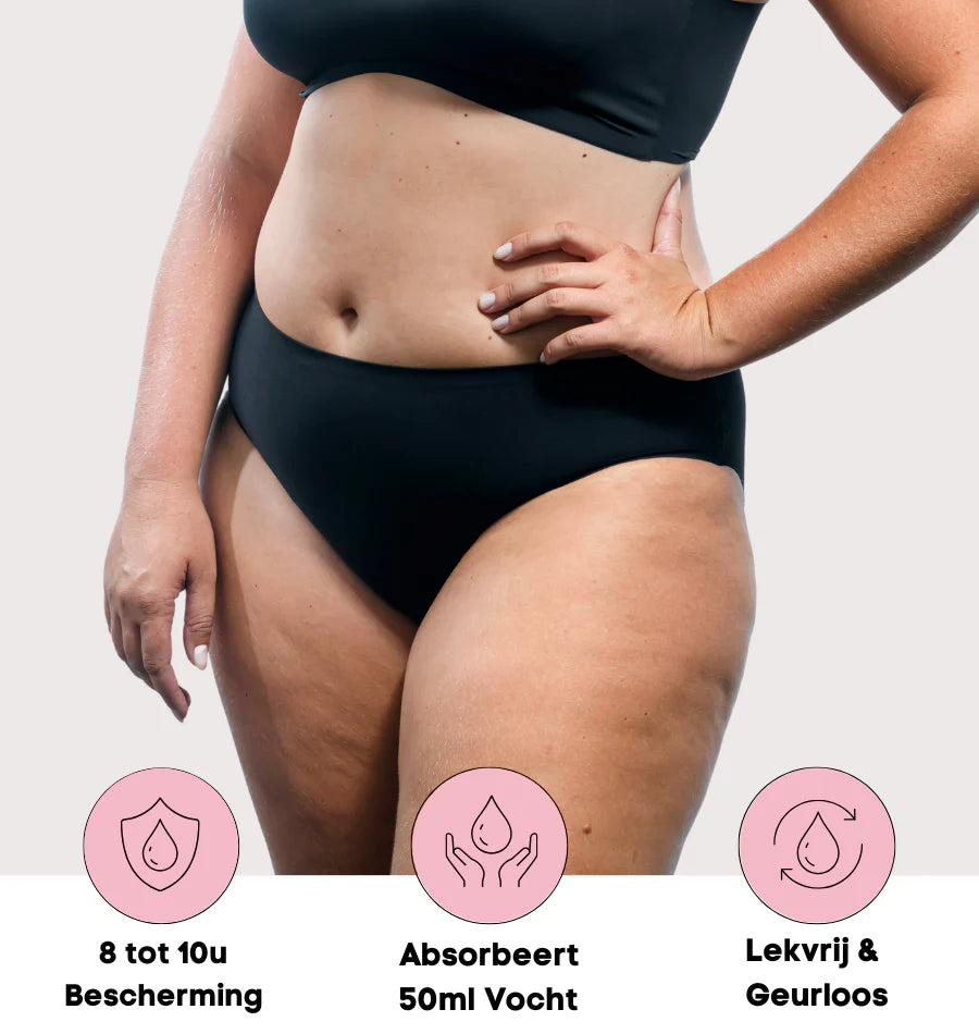 Incontinentie  Ondergoed Naadloos - 100% Lekvrij