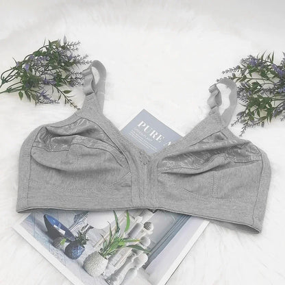 Top Push-Up Beha Plus Size Bh Voor Dames Volledige Dekking D E F Cup Naadloos Ondergoed Katoen Bh 115e 1105e 100e 95e 90e85e C02