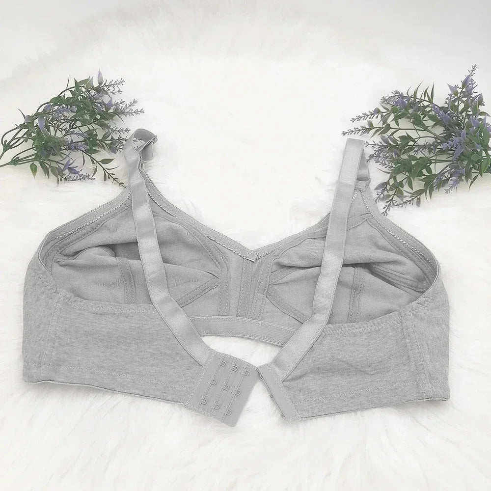 Top Push-Up Beha Plus Size Bh Voor Dames Volledige Dekking D E F Cup Naadloos Ondergoed Katoen Bh 115e 1105e 100e 95e 90e85e C02