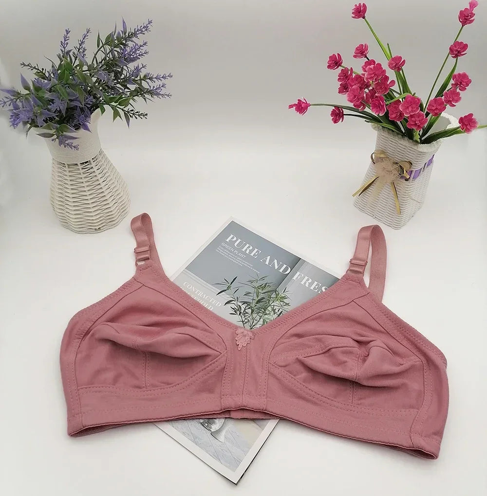 Top Push-Up Beha Plus Size Bh Voor Dames Volledige Dekking D E F Cup Naadloos Ondergoed Katoen Bh 115e 1105e 100e 95e 90e85e C02